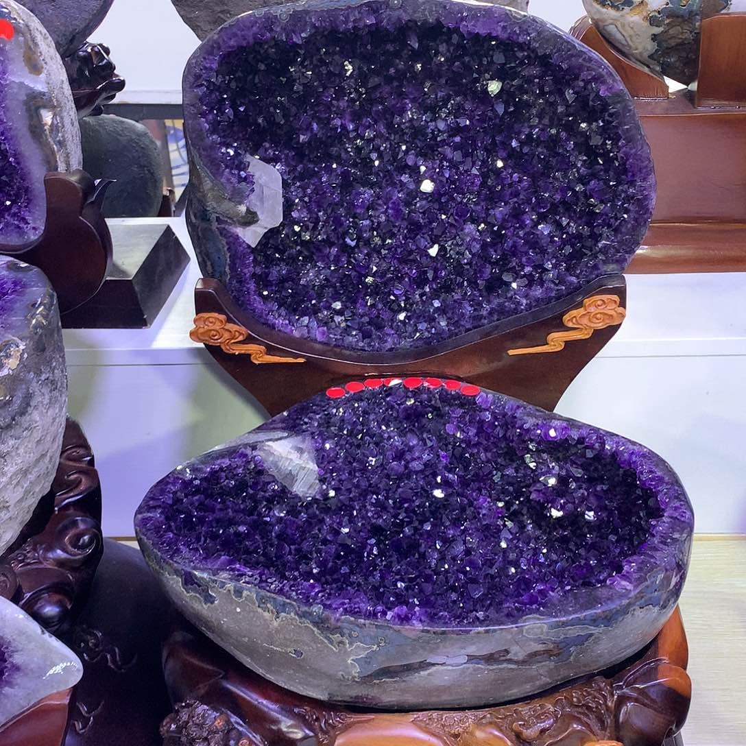 未镶嵌大型摆件（非配饰）紫晶