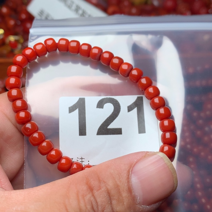 南红玛瑙手链未镶嵌快****娘
