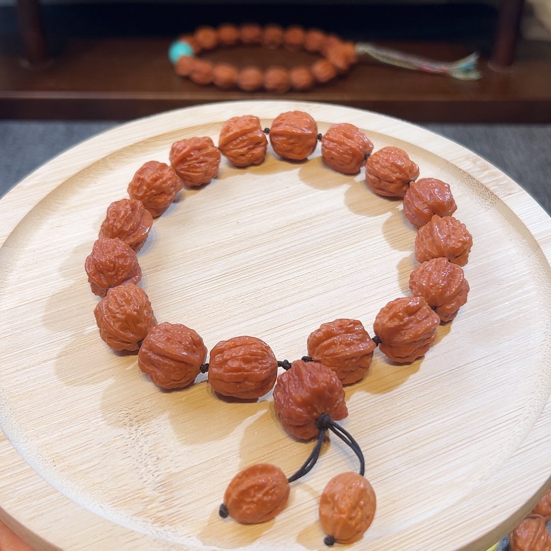 嘉***隆手串文玩核桃小金蟾