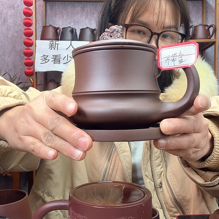 紫砂茶杯原矿紫砂杯