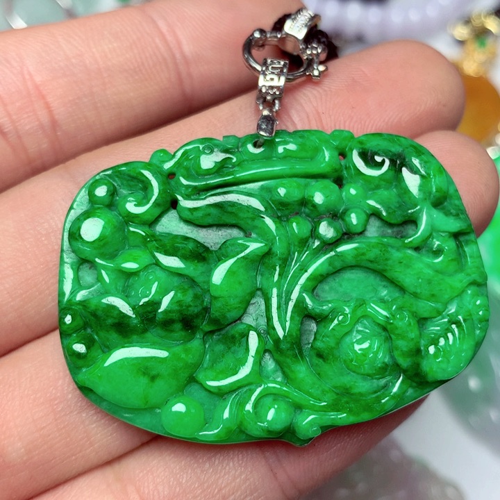 翡翠吊坠(不含链)未镶嵌