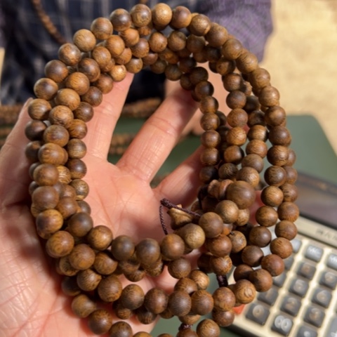 沉香手串白棋24克卡0.8多样性发1条