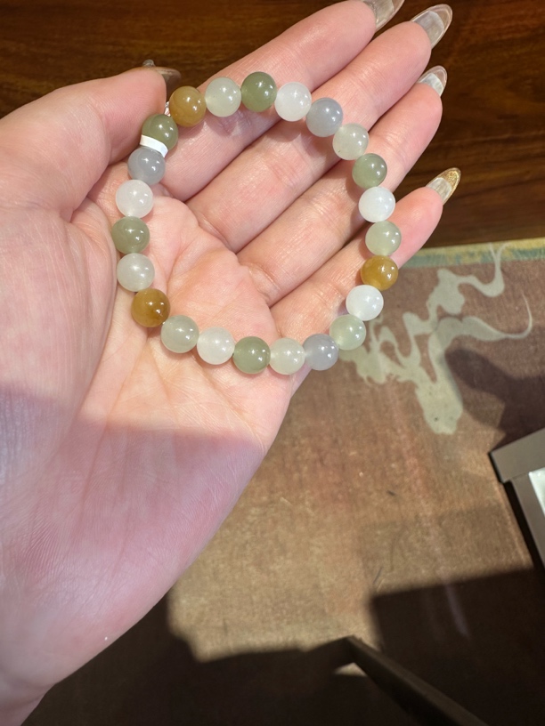 和田玉山料多宝手串