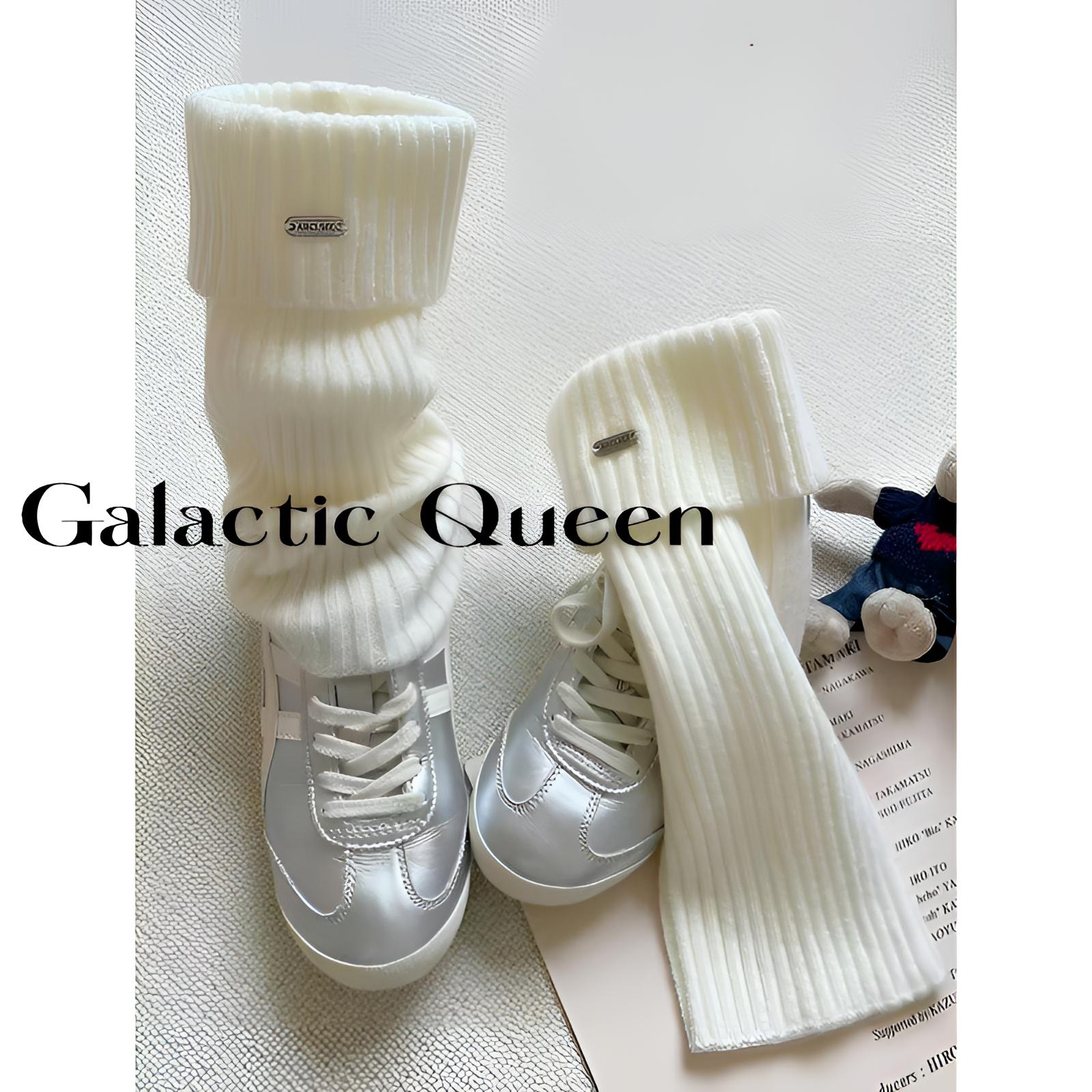 Galactic Queen高品质金属标堆堆袜套加大加宽袜套老爹鞋穿搭神器