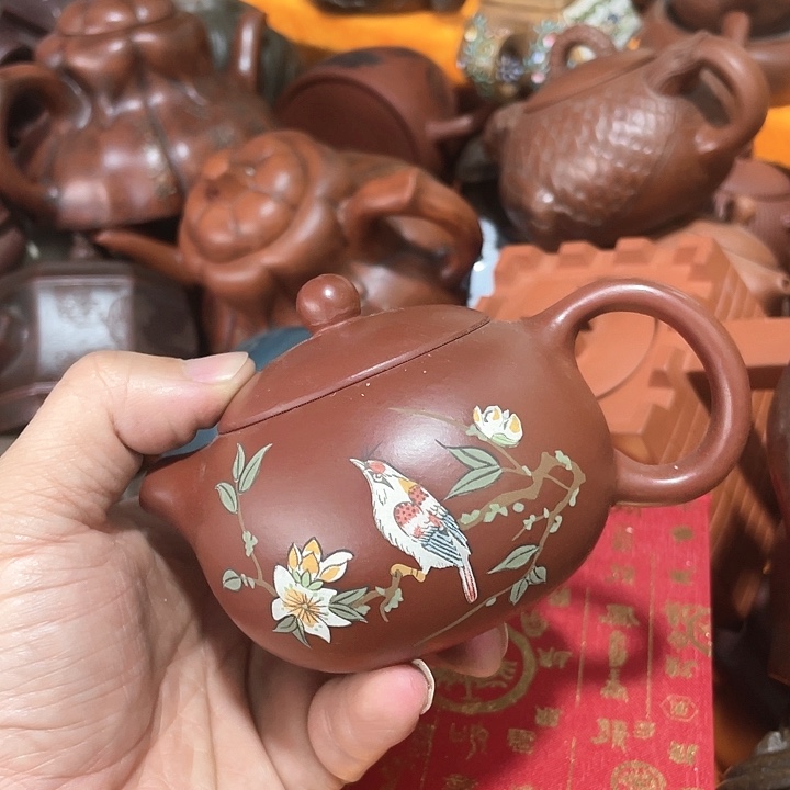 茶壶紫砂大家都是朋友喜欢紫砂壶老泥料