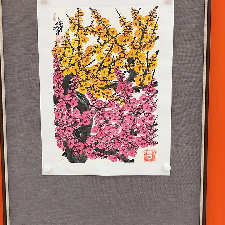 国画国画作品多次