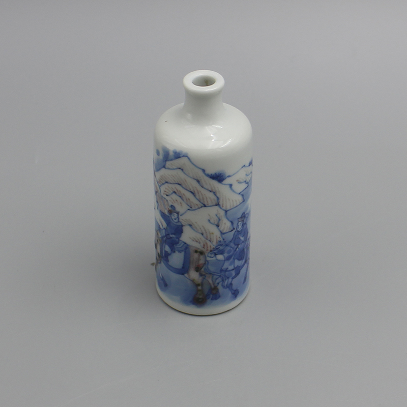 4015瓷器--山水人物故事鼻烟壶