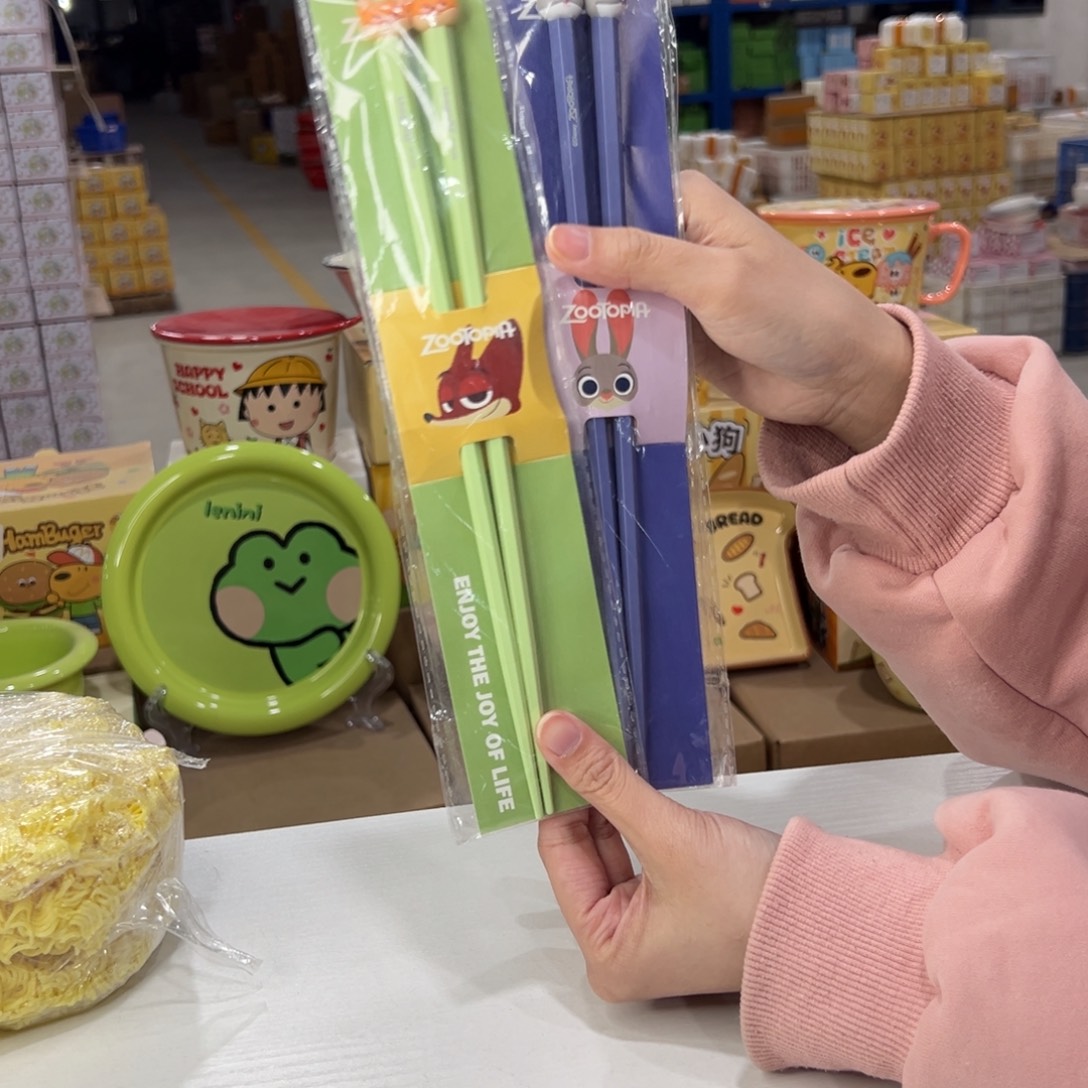 瓷朱迪尼克 筷子 合金 