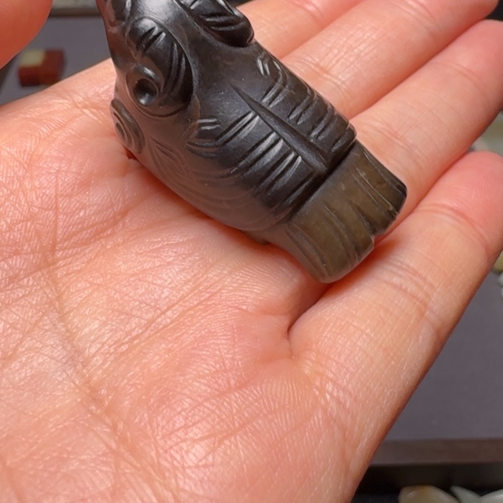 和田玉（糖玉）挂件未镶嵌?***运