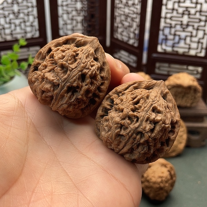 把件文玩核桃水龙纹