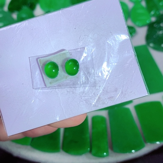 翡翠未镶嵌吊坠(不含链)天然翡翠