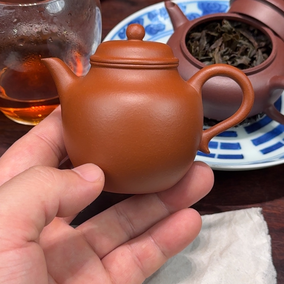 紫砂茶壶小煤窑秋水壶把歪