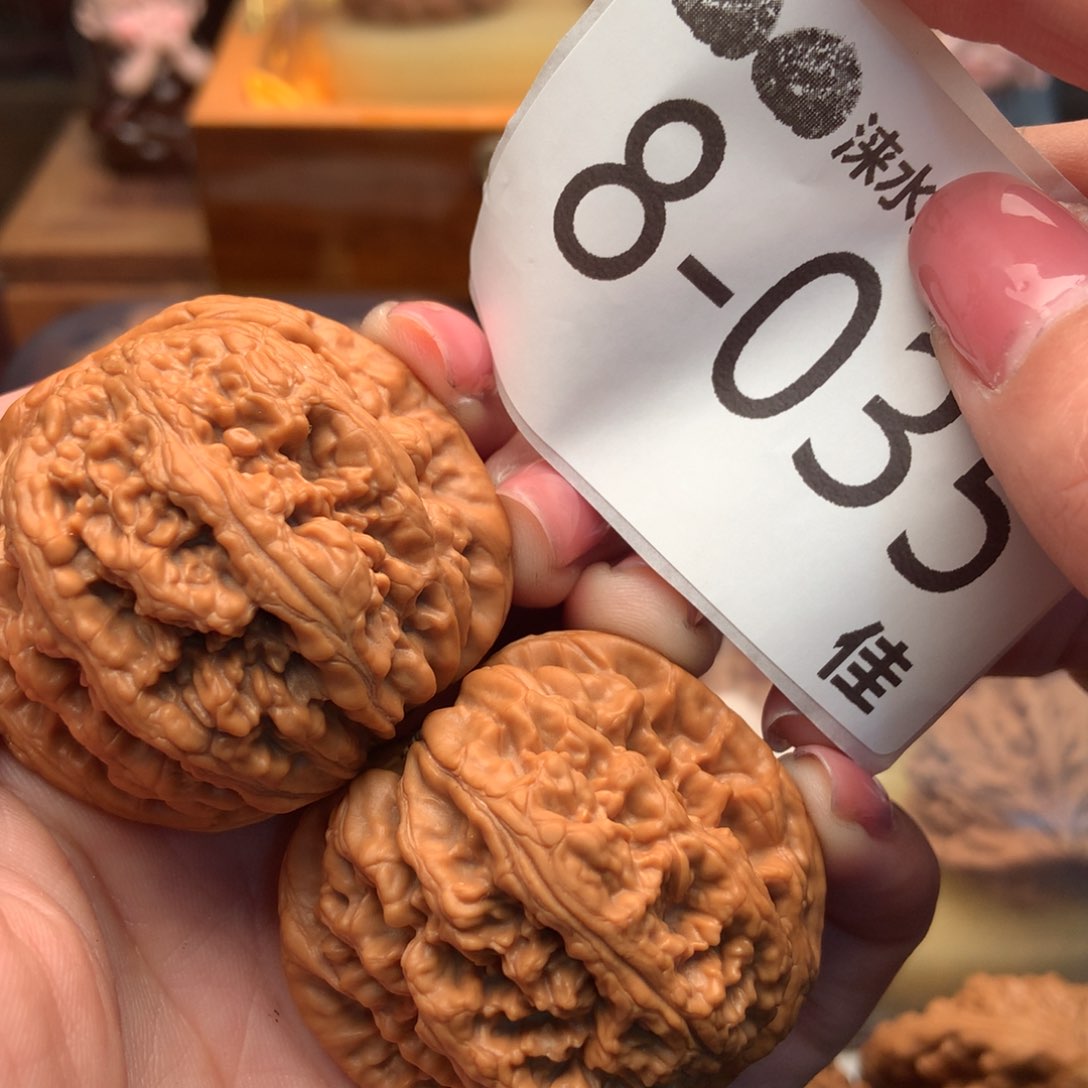 文玩核桃把件43粗筋