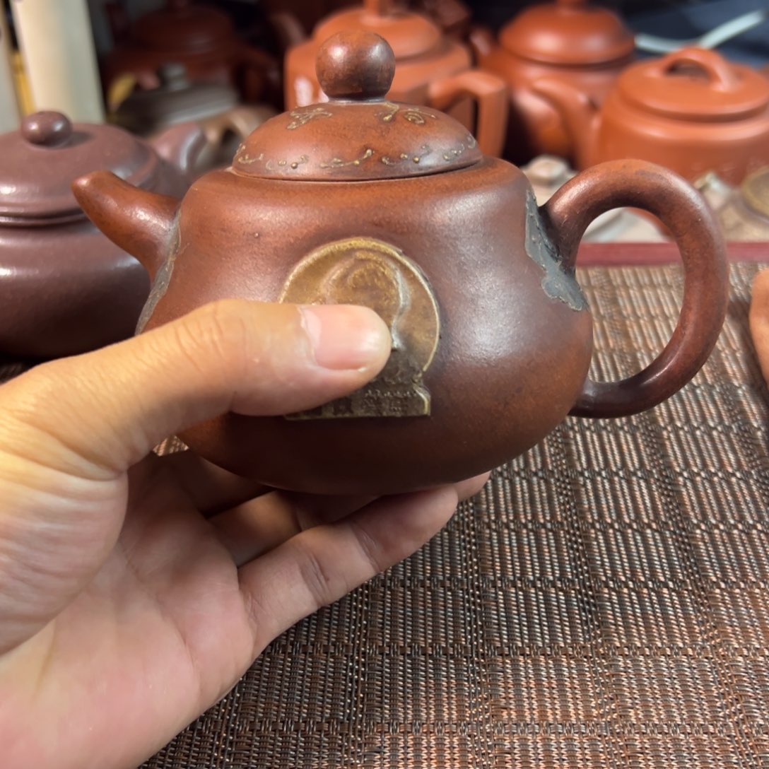 茶壶紫砂宜兴原矿紫砂壶300毫升容量