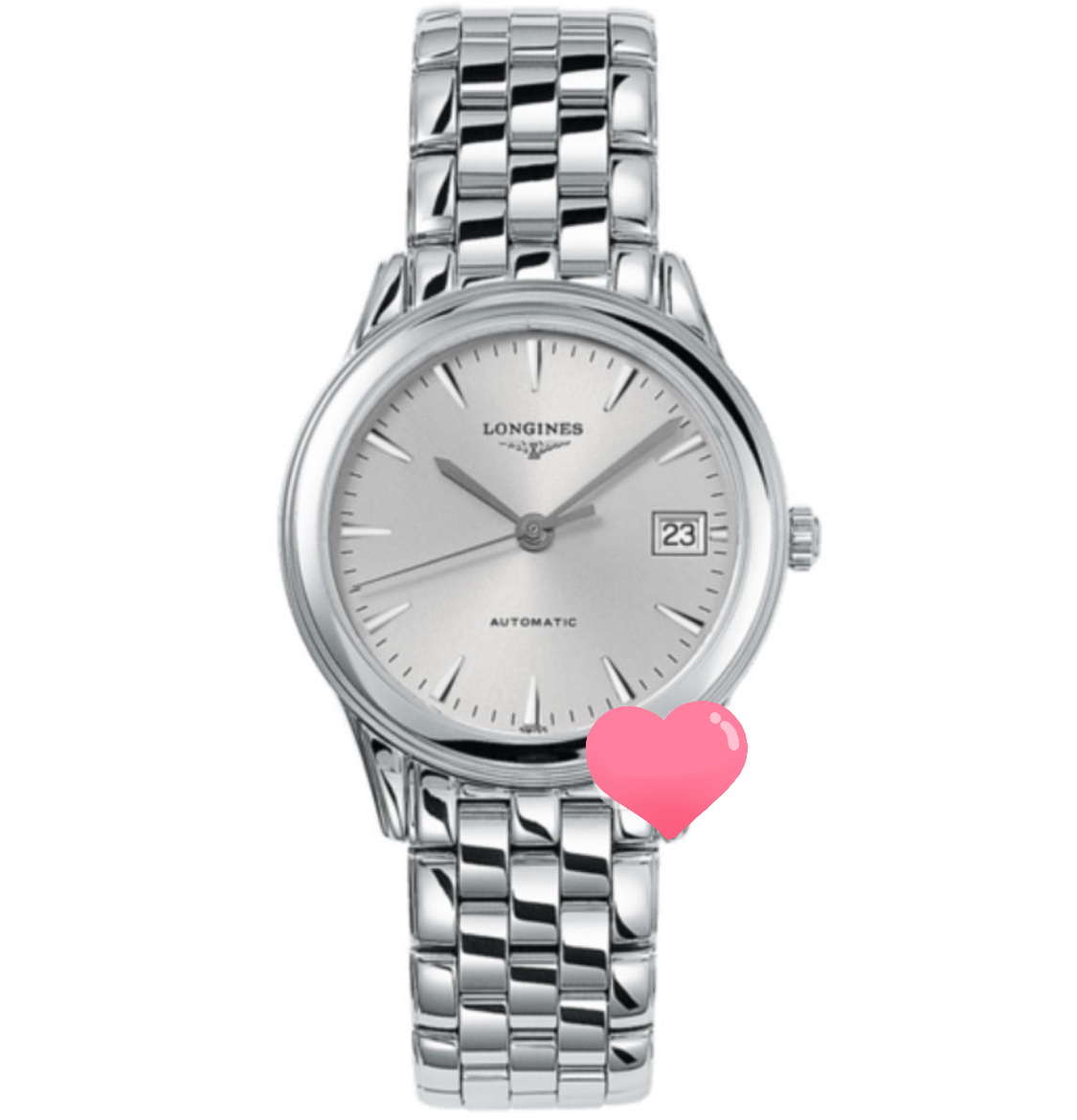 99新 Longines/浪琴 99新军旗874/表径38.5/名表奢侈品男士二手