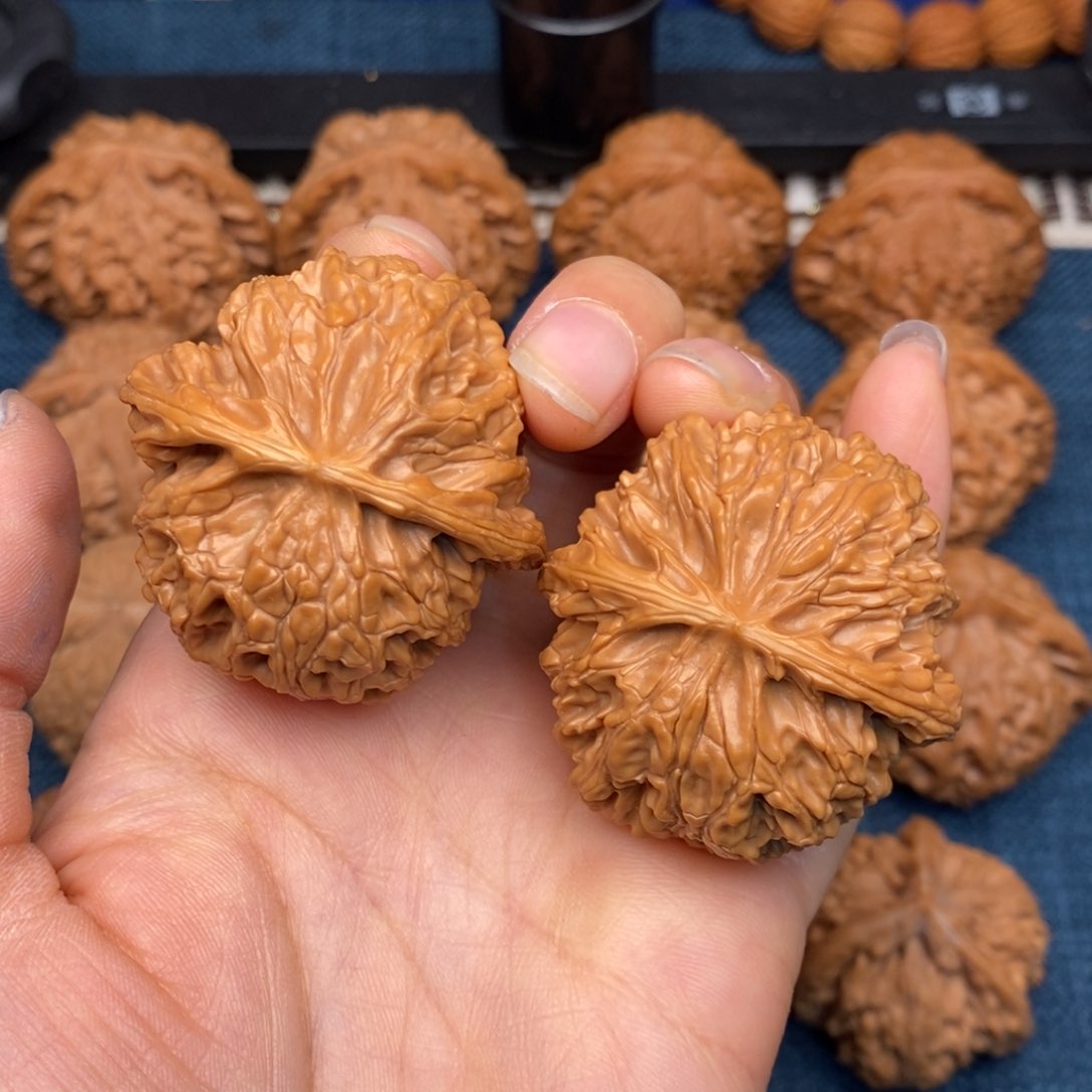 文玩核桃把件41球苹果