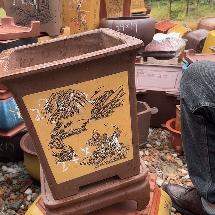 花盆紫砂紫砂花盆