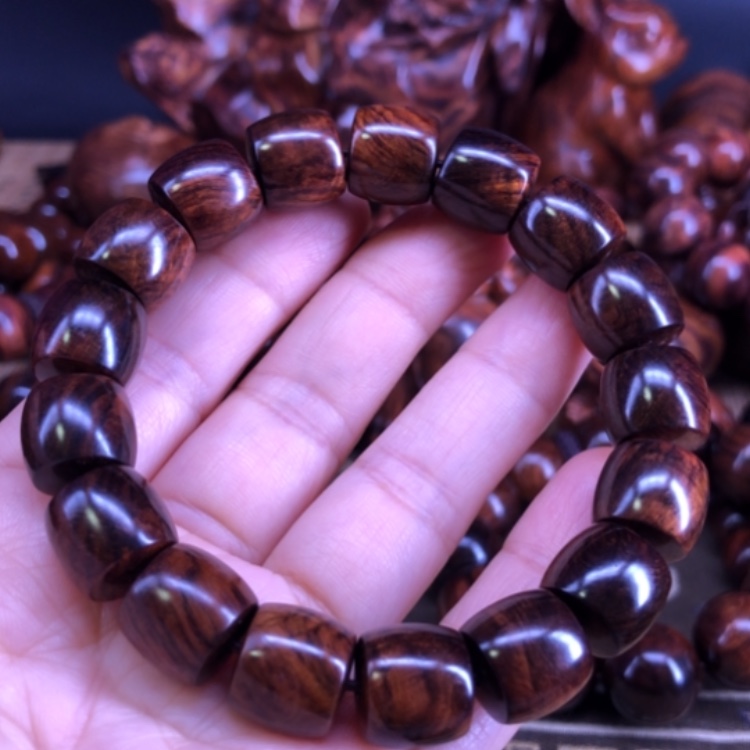 【闪购商品】黄花梨/降香黄檀手串/手链随****～