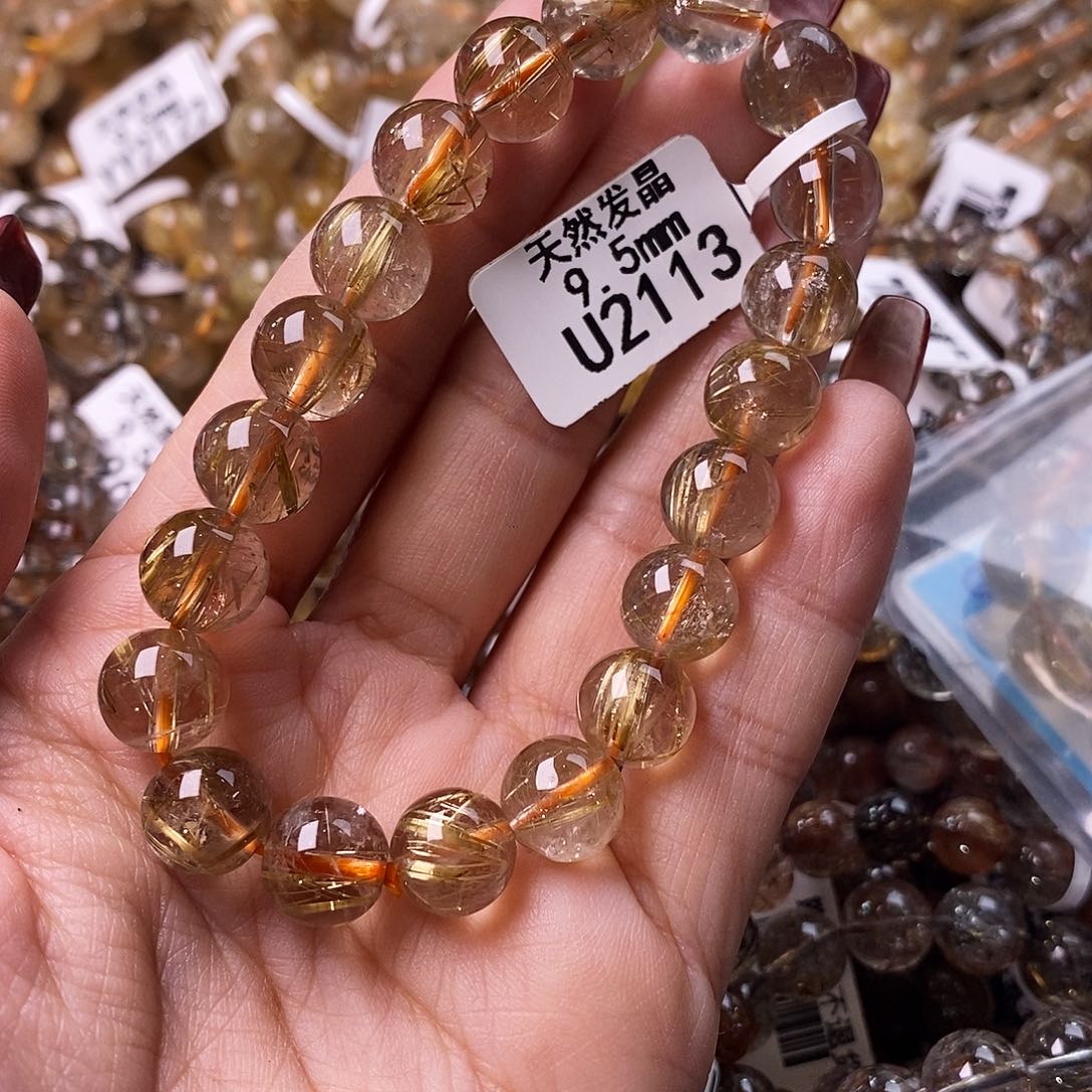 水晶手链未镶嵌水