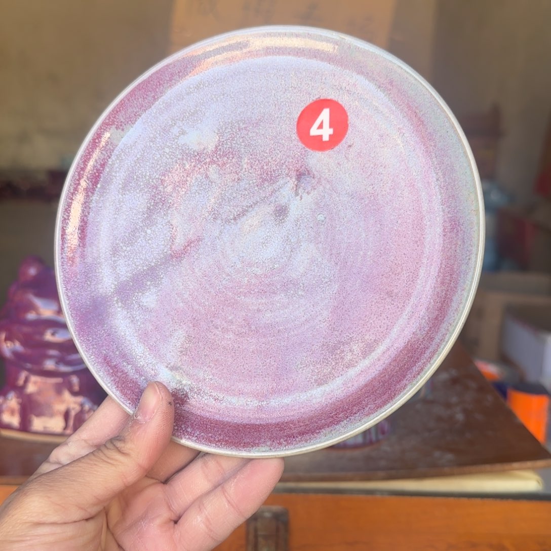 陶摆件郑家钧瓷摆件微瑕