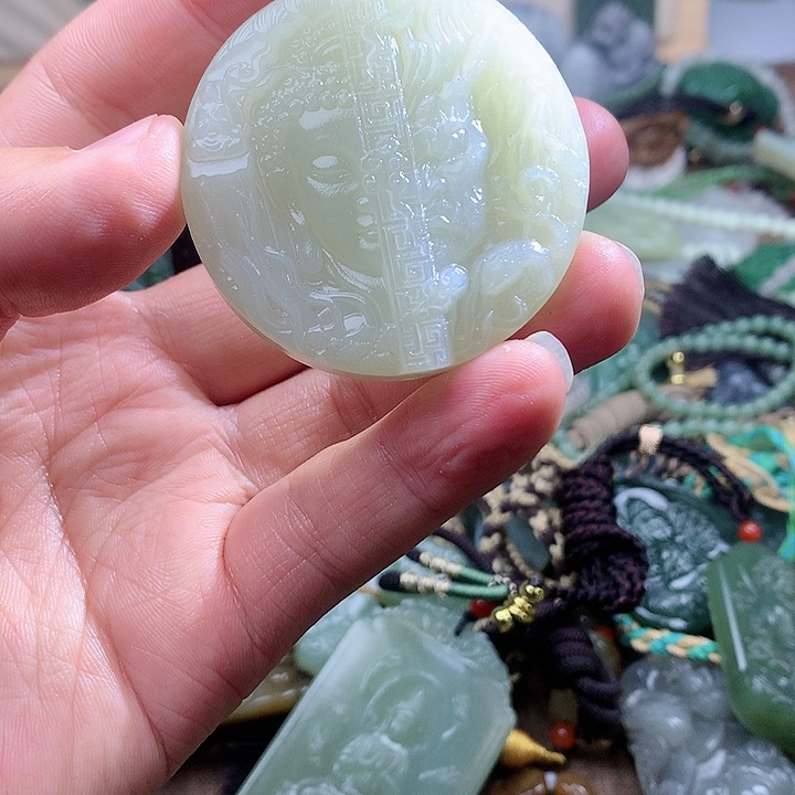 未镶嵌和田玉挂件