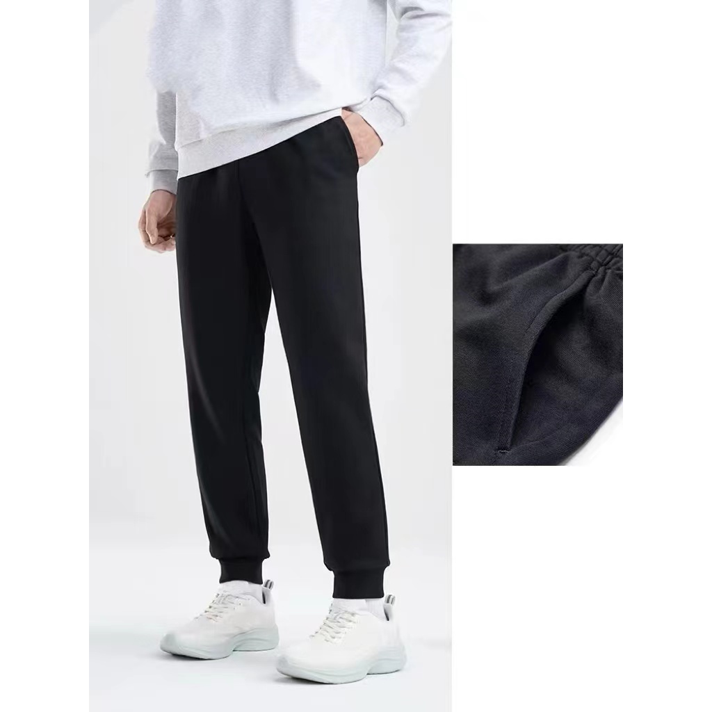 成人2025秋冬新款一体绒保暖运动裤亲子B2376