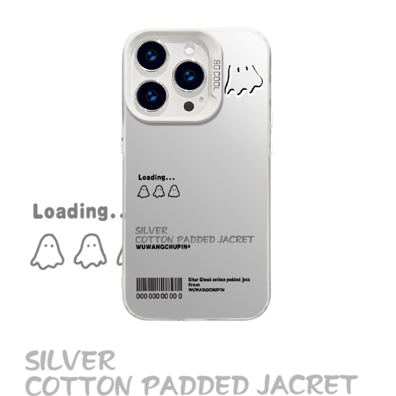 简约幽灵-CYB彩银IMD爆款时尚适用于苹果华为OPPOVIVO小米手机壳