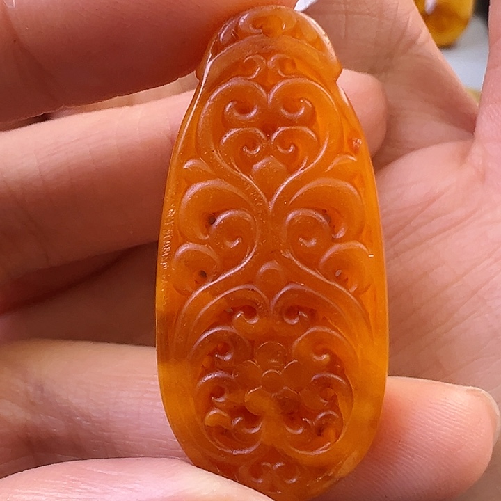 蜜蜡颈饰未镶嵌蜜蜡