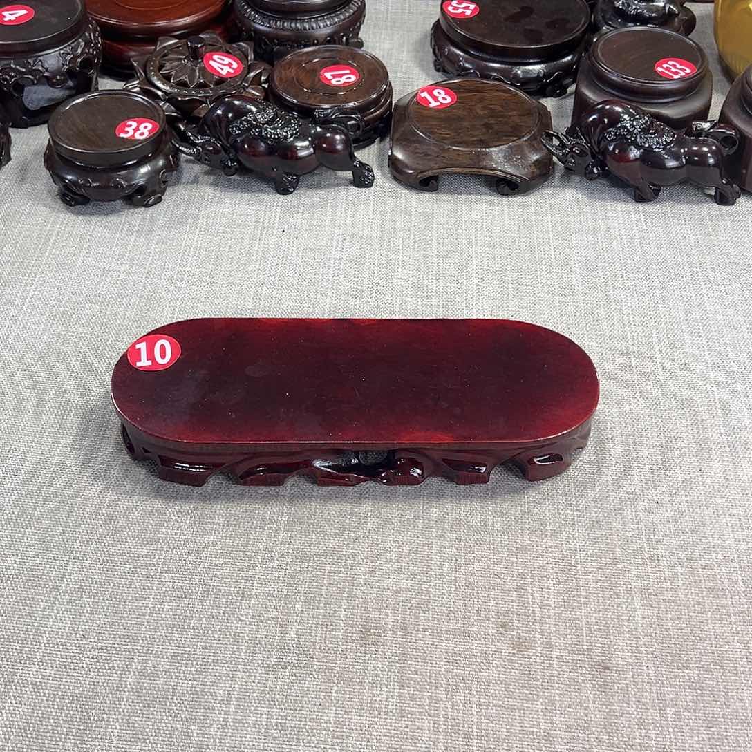 红木底座精雕工艺品