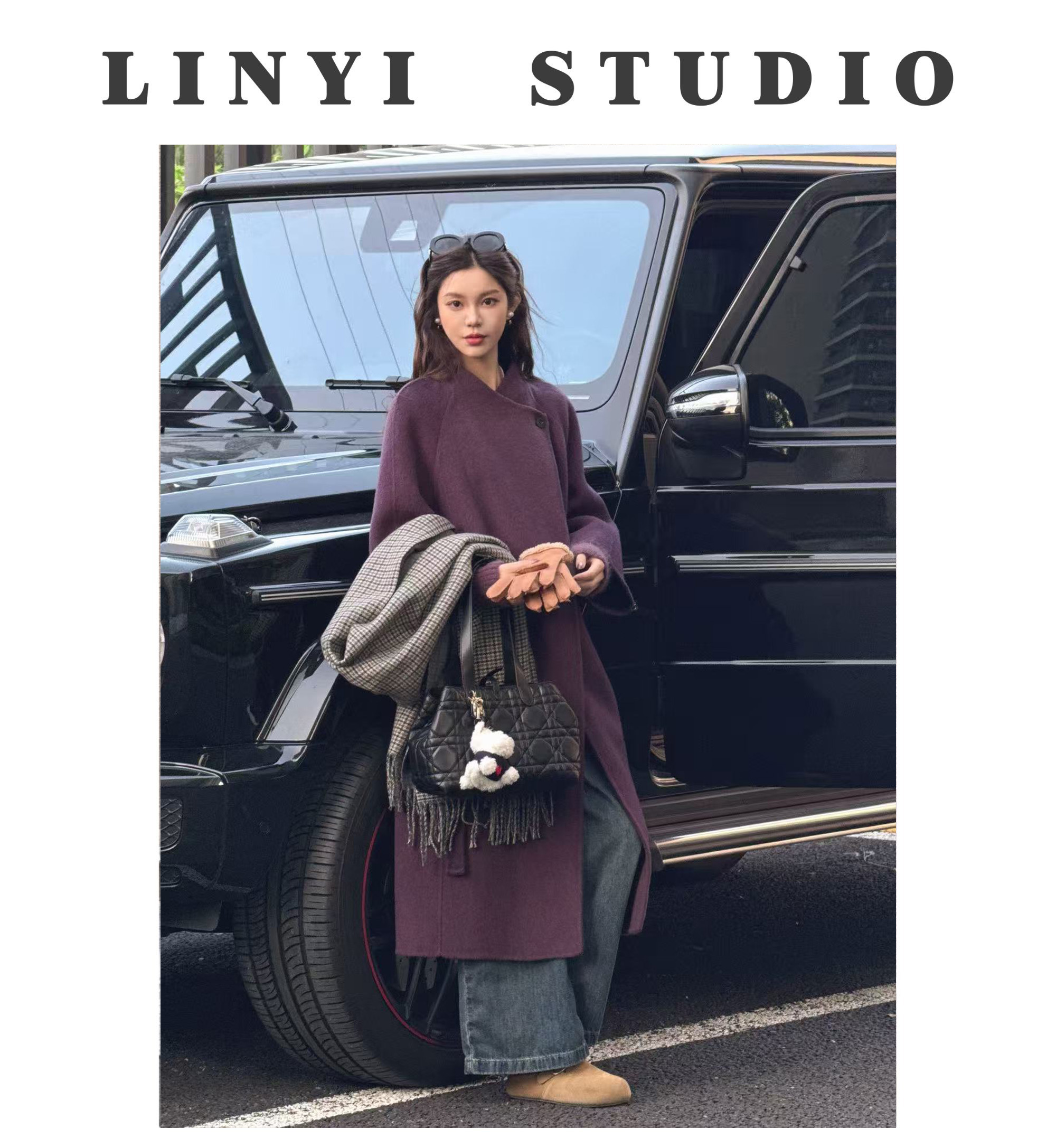 「大器载物」贵奢级醋酸羊毛大衣 H981