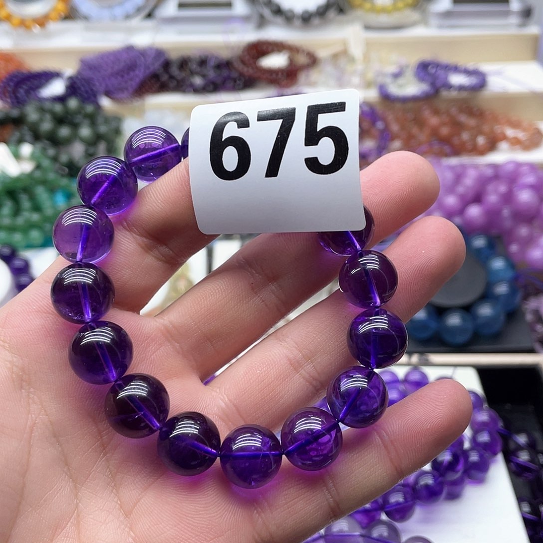 水晶手链未镶嵌轻**写天然