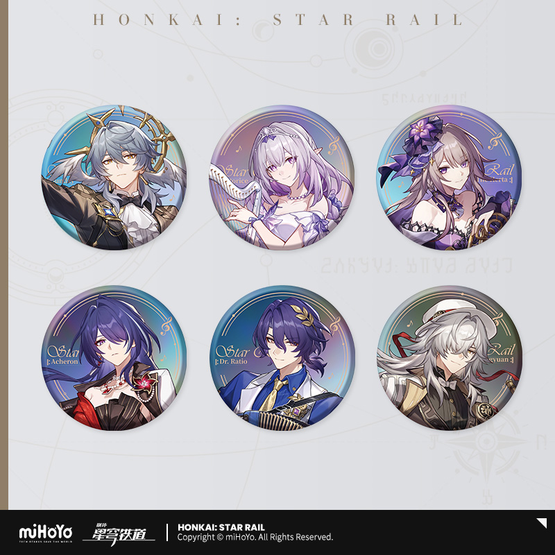 【崩坏：星穹铁道】星铁LIVE系列马口铁徽章