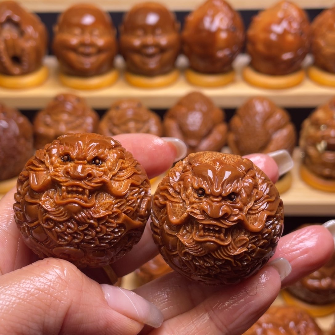 橄榄核把件鹏*巴西大橄榄