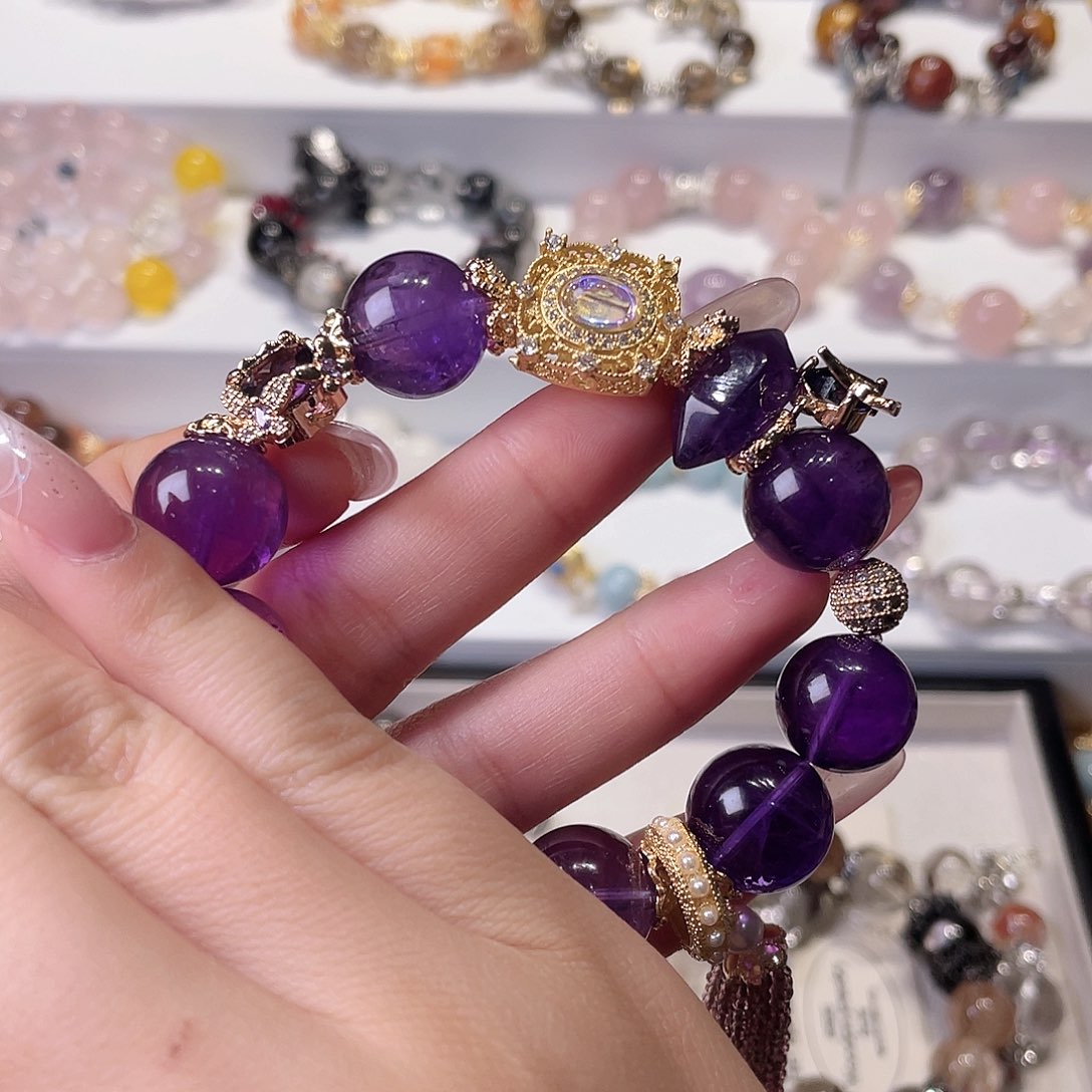 水晶手链合金马**～尺寸