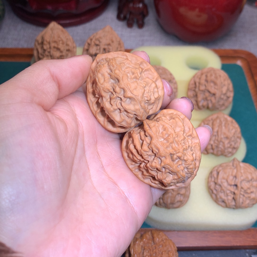 文玩核桃把件带*飞核桃