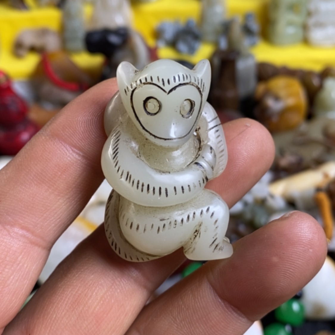 【闪购商品】和田玉（糖玉）手链未镶嵌操****北