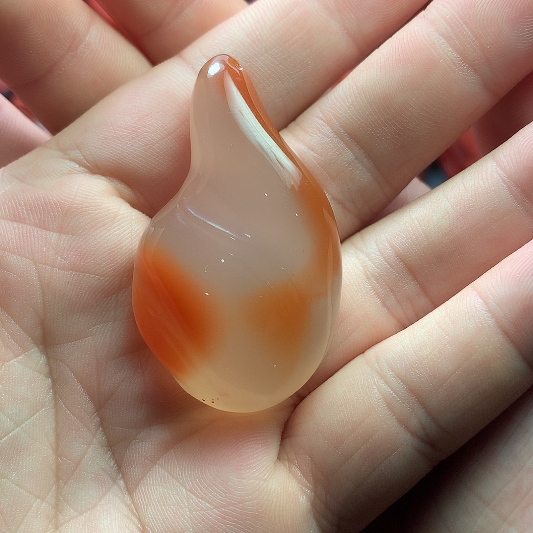 南红玛瑙未镶嵌1随行吊坠