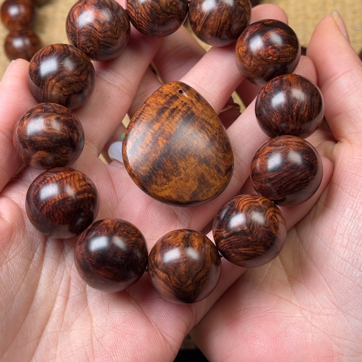 黄花梨/降香黄檀手串/手链?****?定制