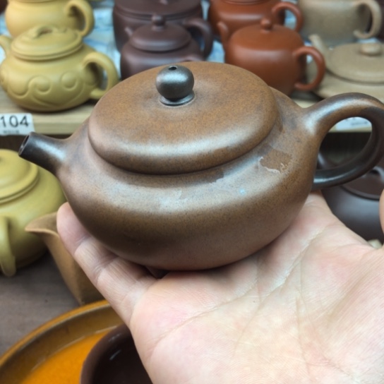 茶壶紫砂 还原烧柿园180豪升有风油