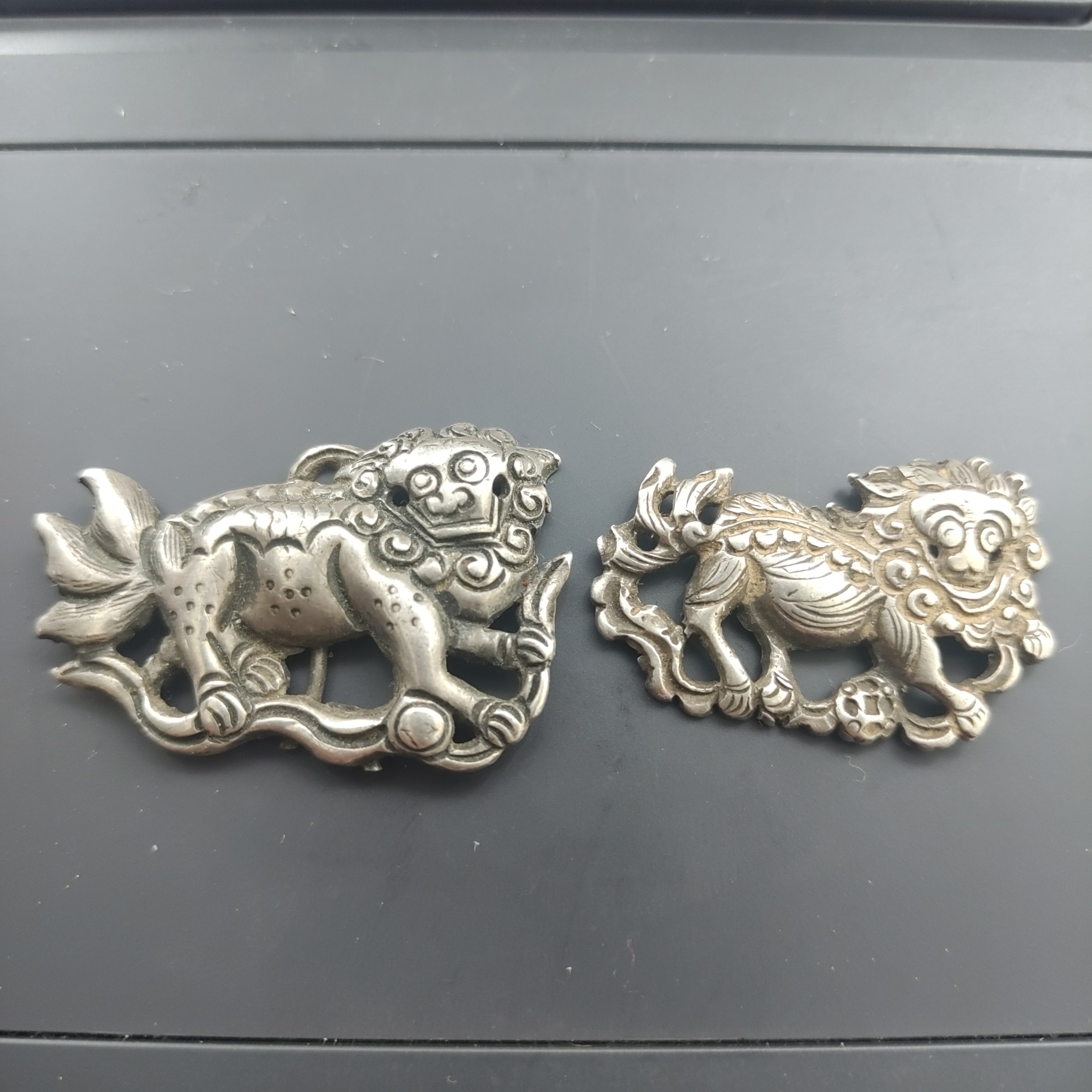800银银制品 老银花片DIY饰品