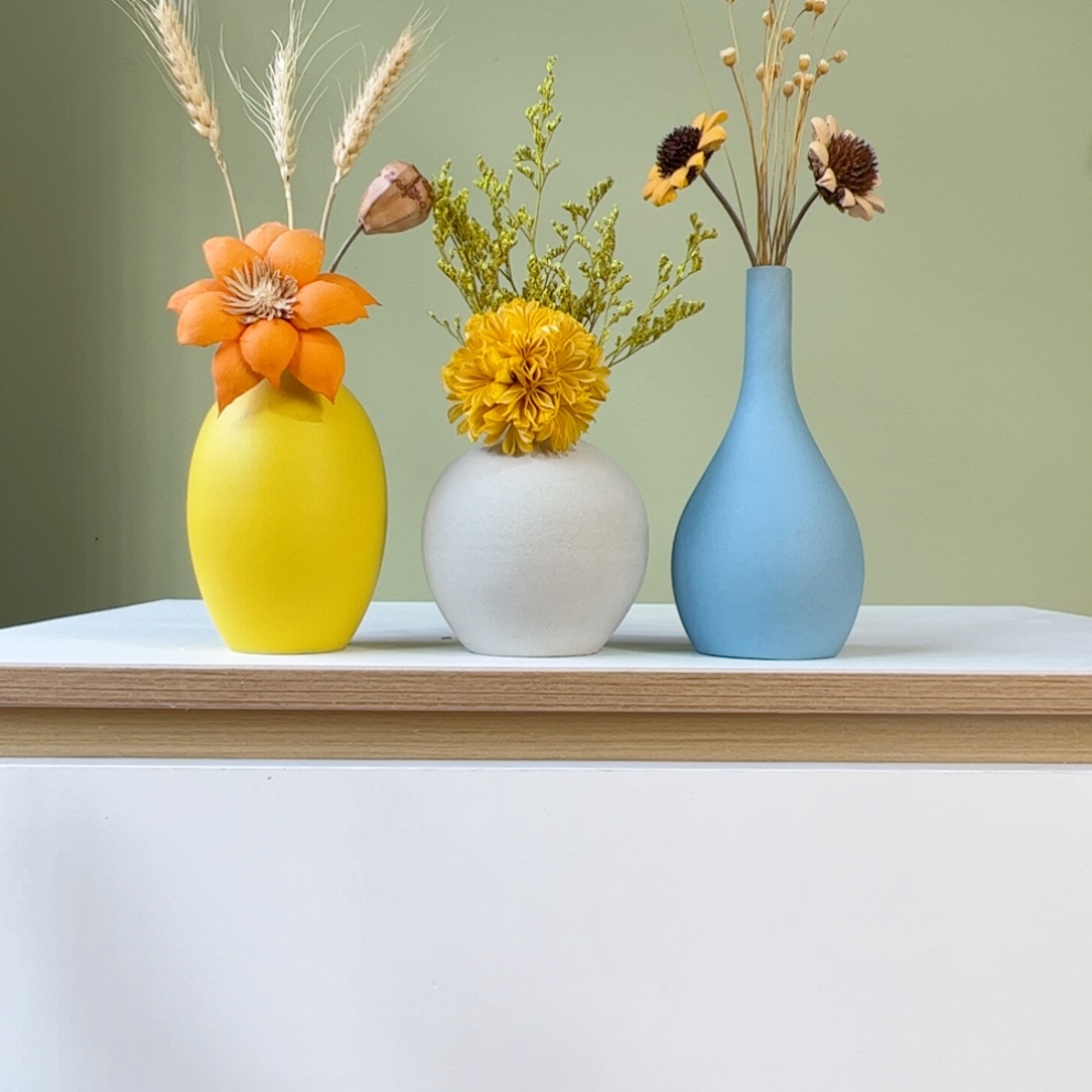 陶瓷花瓶陶瓷花瓶带花高度20-30厘米左右