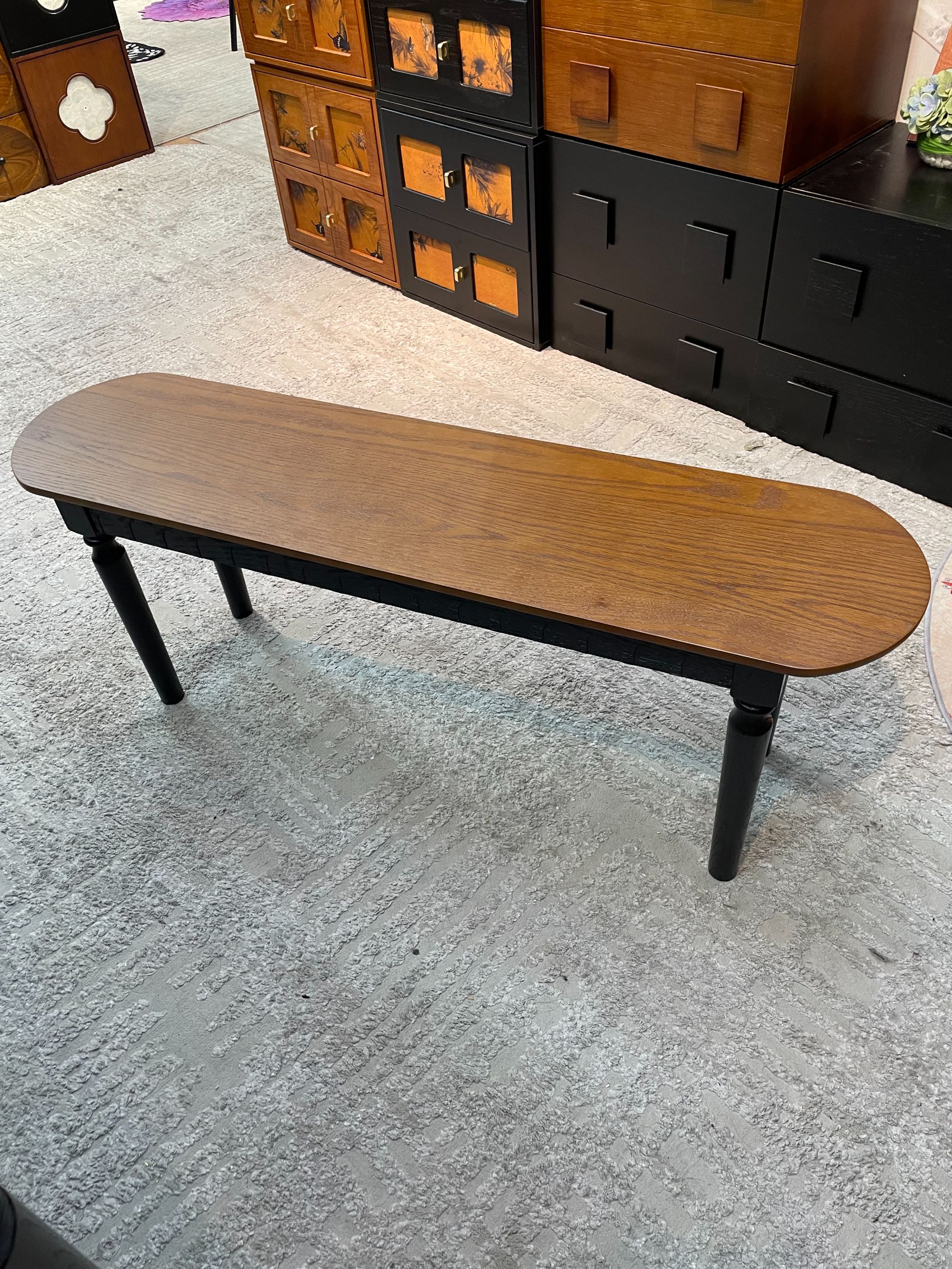 中古意式创意长凳美式复古