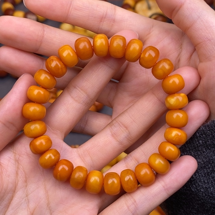 琥珀未镶嵌裸石蜜蜡M