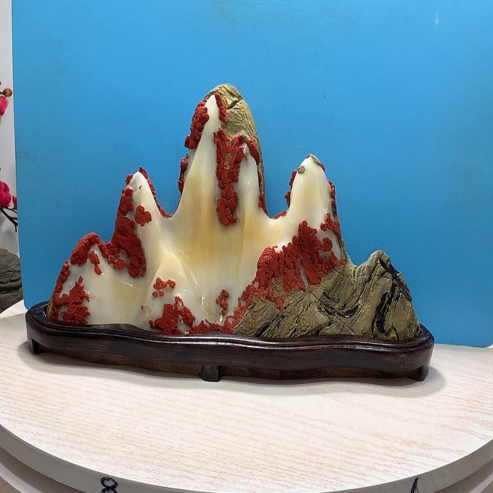 灵璧石摆件白灵石66666666