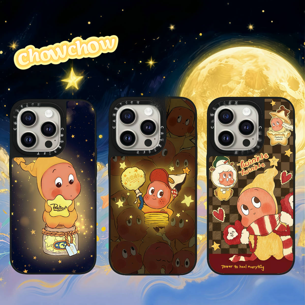 【星星人】case潮牌高清镜面超高质量适用于苹果全系列手机保护壳