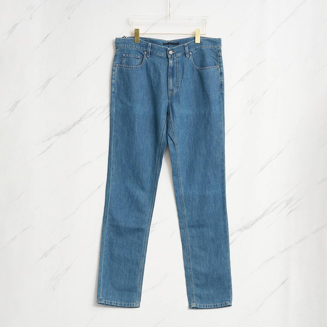 全新未使用 ZEGNA 男士水洗直筒牛仔裤/ZGBP00349
