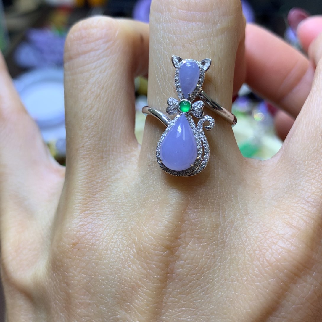 【闪购商品】翡翠颈饰18K金镶嵌翡翠