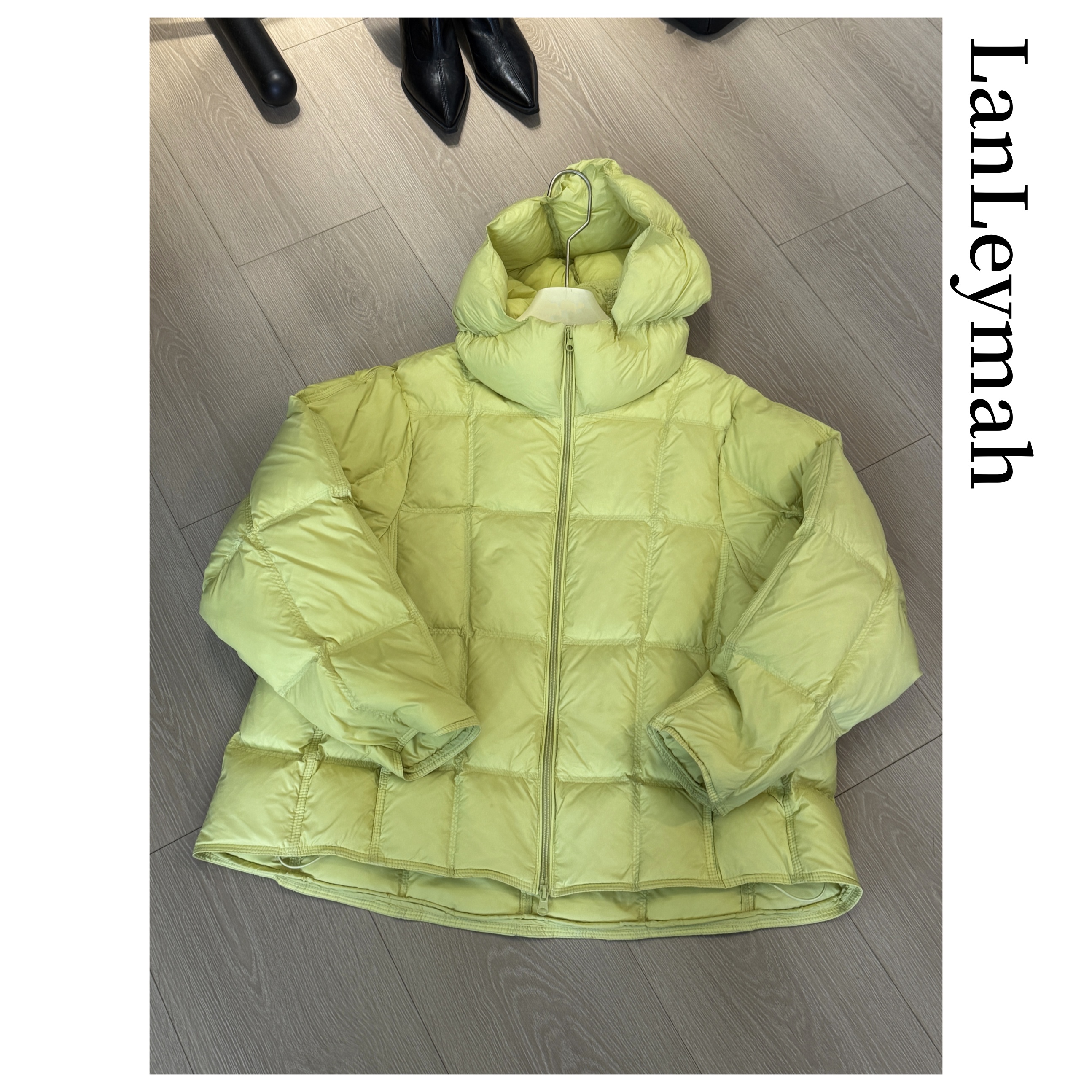 LanLeymah【短款连帽羽绒服】宽松百搭显瘦 冬季外套保暖轻薄