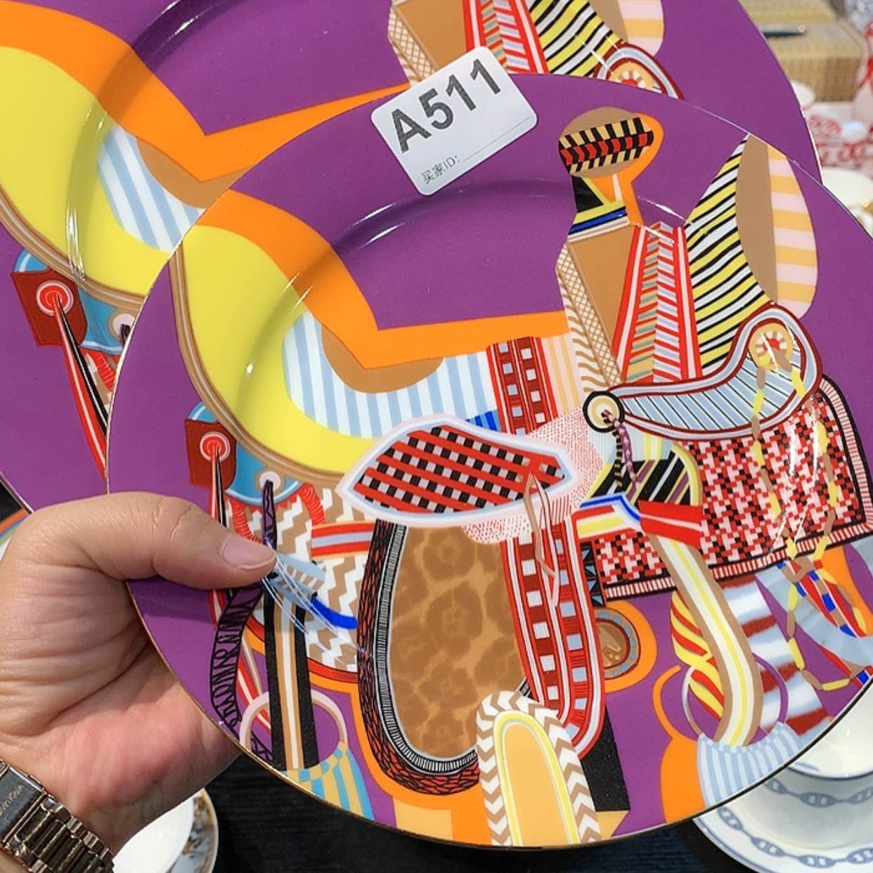 【闪购商品】瓷片大小盘