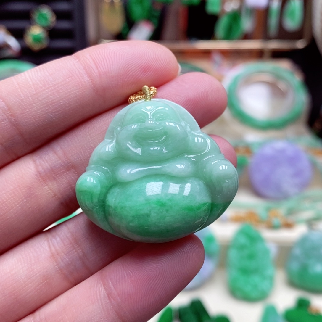 颈饰未镶嵌翡翠翡翠吊坠